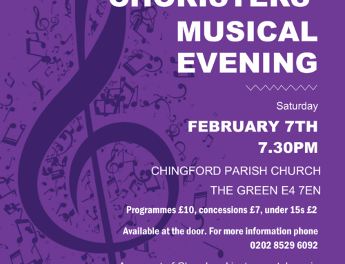 Choristers’ Musical Evening, 7 February