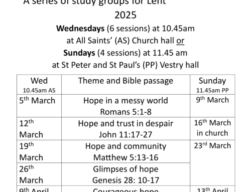 Lent Courses 2025