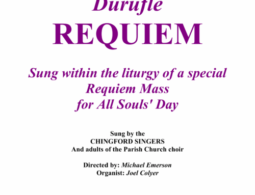 All Souls Eucharist, 20:00 Monday 3 November
