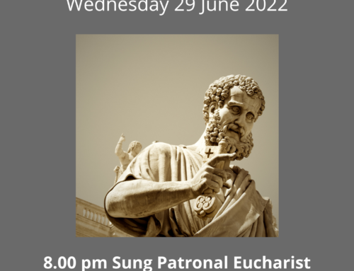 Sung Eucharist on our Patronal Festival